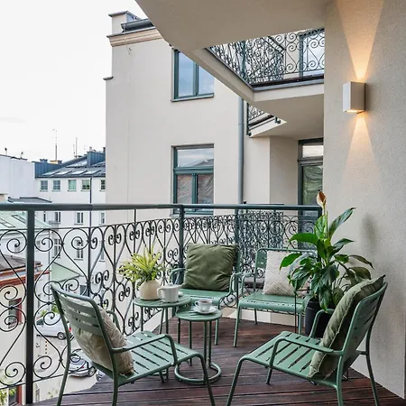 Wawel Z Balkonu - Apartament Premium Z Balkonem I Widokiem Na Wawel, Bezplatny Podziemny Parking