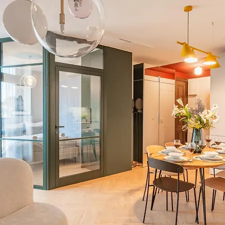 Appartement Wawel Z Balkonu - Apartament Premium Z Balkonem I Widokiem Na Wawel, Bezplatny Podziemny Parking Krakau